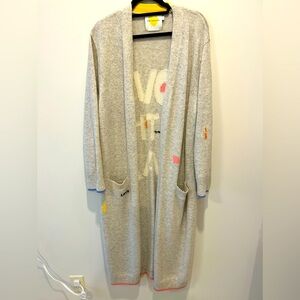 Size large Kerri Rosenthal cashmere cardigan